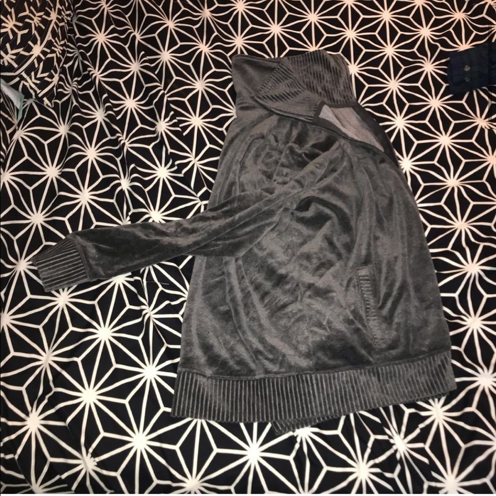 Gray Sweatsuit Jacket